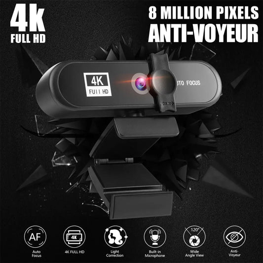 MoreFps 4K Webcam For Streaming And Content Creation