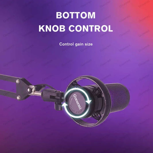 MoreFps RGB Condenser Microphone